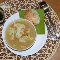 Сливочный суп с цветной капустой