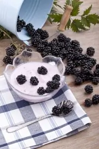 Ежевичный крем