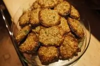 Печенье без муки с семечками и сухофруктами