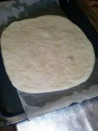 Быстрое тесто для пиццы с медом