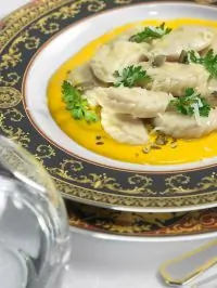 Вареники с тыквой и рикоттой