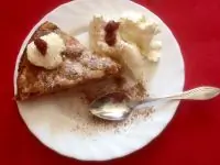 Яблочный пирог простой