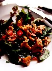 Салат с лисичками