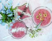 Бананово-вишневое мороженое