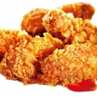 Хрустящие куриные крылышки в кукурузных хлопьях