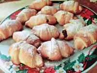 Круассаны с шоколадом