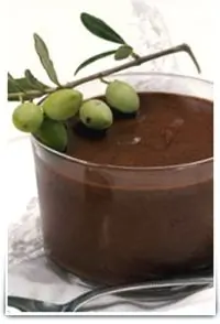 Шоколадный мусс с оливковым маслом