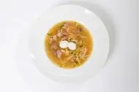 Куриная лапша с потрохами