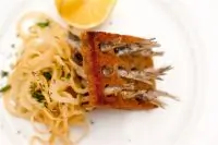 Хамса с луковыми кольцами