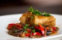 Рыба в сладком мисо-маринаде