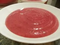 Клюквенное мороженое