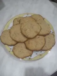 Овсяное печенье с грецкими орехами