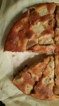 Нормандский грушевый пирог