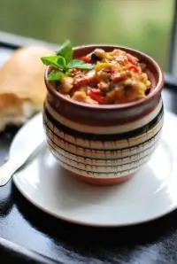 Чахохбили с шампиньонами