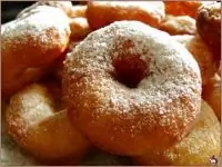 Шоколадно-кокосовые пончики