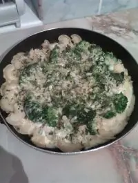 Запеканка из макарон и брокколи