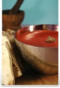 Соус из вяленых томатов и белой фасоли