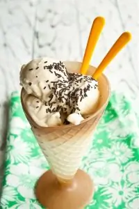 Бананово-ванильное мороженное