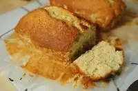 Лимонный кекс с маком на пахте