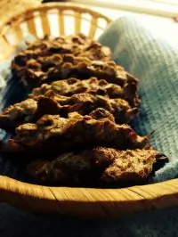 Банановое печенье