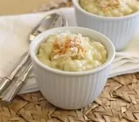 Кокосовая тапиока с ванилью и ромом