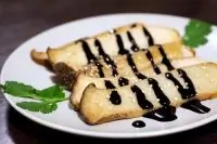 Сашими из королевскими вешенками