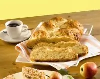 Абрикосово-миндальная плетенка