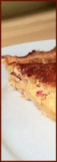 Киш лорен с беконом