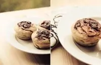 Домашние маффины с бананом и нутеллой (Starbucks has a rest)