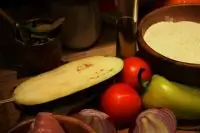 Пита с курицей и овощами