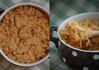 Крамбл из квашеной капусты