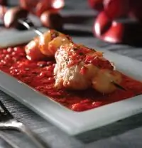 Стифадо с морским окунем