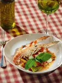 Лазанья Frutti di Mare со шпинатом