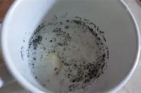 Смузи с листьями зеленого чая