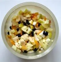 Фруктово-ореховый пирог