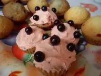 Летние капкейки с запеченными ягодами