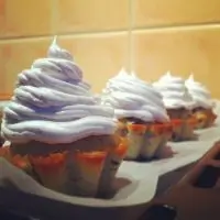 Капкейки с голубикой