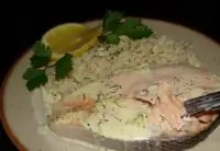 Сочная семга в сливочном соусе