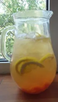 Холодный цитрусовый чай