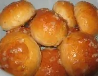 Пампушки с чесноком