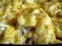 Цветная капуста под сырным соусом