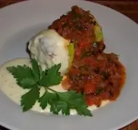 Кабачки фаршированные по тунисски