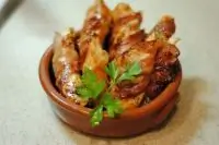 Куриные палочки в беконе