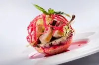 Салат с перепелом