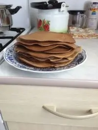 Американские панкейки с какао