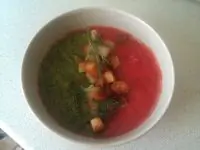 Разноцветный гаспачо