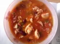Минестроне с куриной грудкой