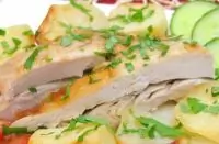 Курица с картофелем