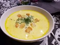 Сырный суп по французски с курицей