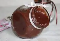 Шоколадный крем с бананом